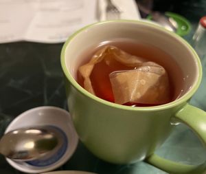 apricot dream herbal tea at Roots in Louisville