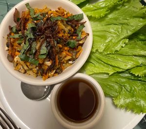 lettuce wraps at Roots in Louisville