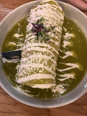 HERBIVORE BURRITO    at La Unica Cocina Mexicana Y Cantina in Lake Elsinore