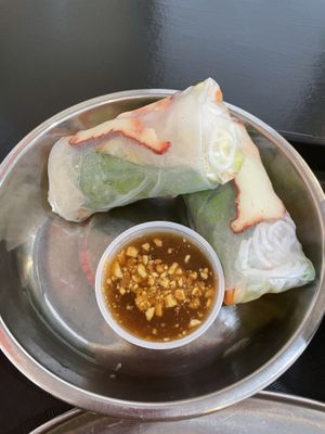 Fresh Spring Rolls at Heart and Soy in Louisville