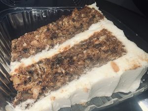 Carrot cake  at Heart and Soy in Louisville