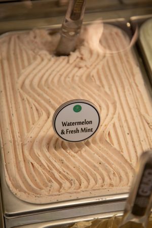 Anita Gelato - Vegan Watermelon and Fresh Mint at Anita Gelato in Limassol