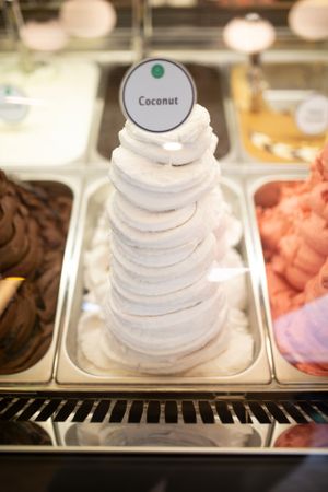 Anita Gelato - Vegan Coconut flavour at Anita Gelato in Limassol