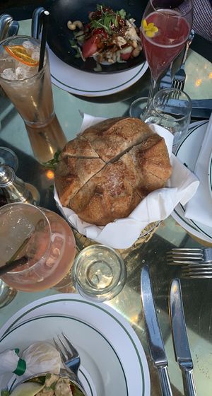 sourdough   at The Ivy in Manchester