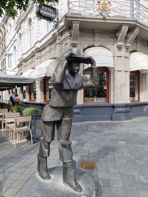 On the corner at Harry's Brasserie in Maastricht