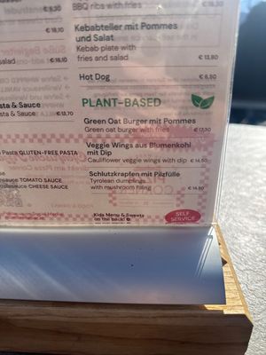   at Umbrella Restaurant Zyllertal in Gerlos