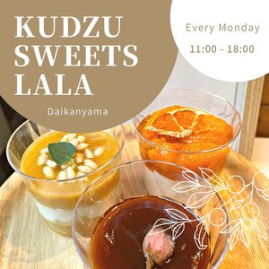   at KUDZU SWEETS LALA in Tokyo
