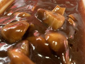 Mushrooms in gravy sauce   at Full Circle in South Shields