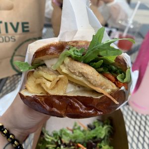 Burger  at Native Foods - The Loop in Chicago