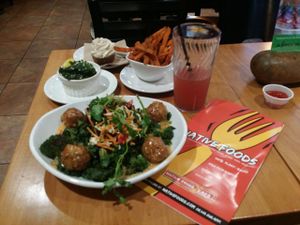 Thai Meatballs! at Native Foods - The Loop in Chicago