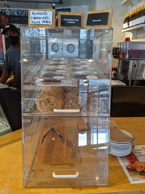 A few of the desserts at Native Foods - The Loop in Chicago