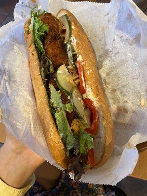 Cauliflower sandwich  at Native Foods - The Loop in Chicago