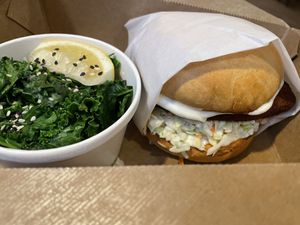 Nashville hot  at Native Foods - The Loop in Chicago