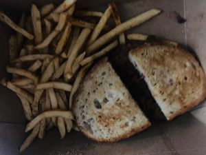 Reuben and fries  at Native Foods - The Loop in Chicago