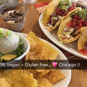 I ordered everything!!! yummm  at Native Foods - The Loop in Chicago