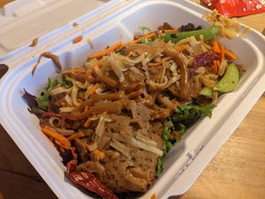 "Beef" dish at Native Foods - The Loop in Chicago