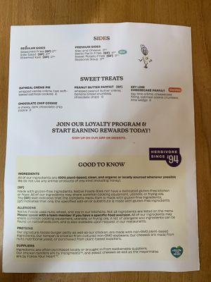   at Native Foods - The Loop in Chicago