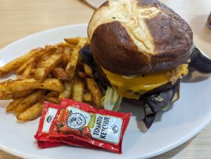 Jalapeño Burger at Native Foods - The Loop in Chicago
