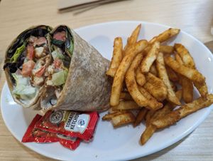 Crispy Chicken Wrap at Native Foods - The Loop in Chicago