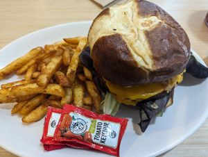 Jalapeño Burger at Native Foods - The Loop in Chicago
