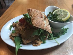 seitan  at Native Foods - The Loop in Chicago