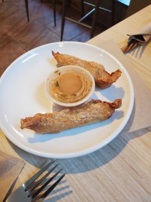 Shrimp roll at Native Foods - The Loop in Chicago