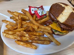 Gastropub Burger  at Native Foods - The Loop in Chicago