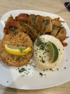 Senegalese 🇸🇳 trio🌱  at Native Foods - The Loop in Chicago