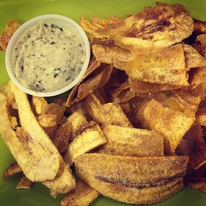 Plaintain Chip at Native Foods - The Loop in Chicago