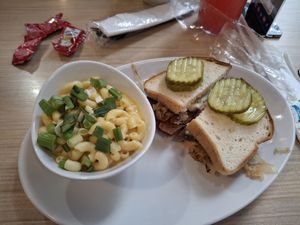 Reuben and Mac at Native Foods - The Loop in Chicago