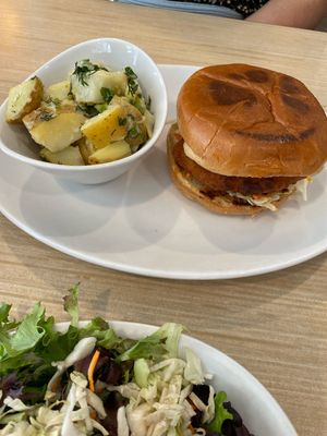 Real Nashville hot  at Native Foods - The Loop in Chicago