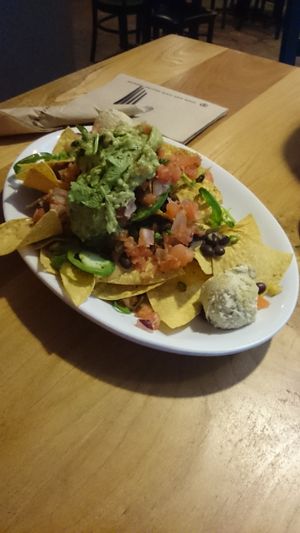 Native nachos  at Native Foods - The Loop in Chicago