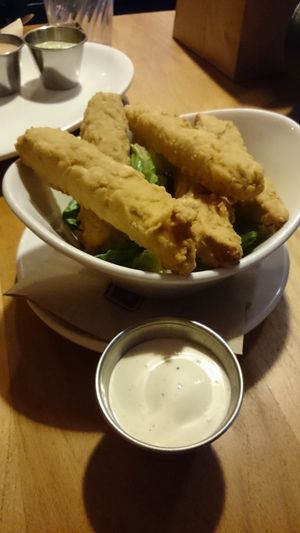 Native chicken wings  at Native Foods - The Loop in Chicago