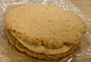 oatmeal creme pie!  at Native Foods - The Loop in Chicago