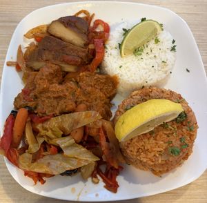 senegalese trio!  at Native Foods - The Loop in Chicago