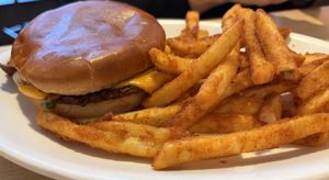 hyde park burger!  at Native Foods - The Loop in Chicago