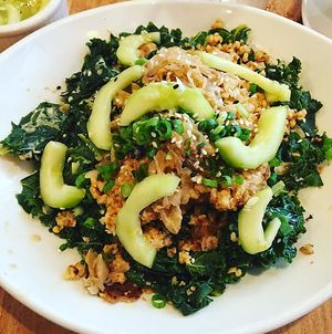 Sesame Kale Macro Bowl--slightly disappointing. at Native Foods - The Loop in Chicago
