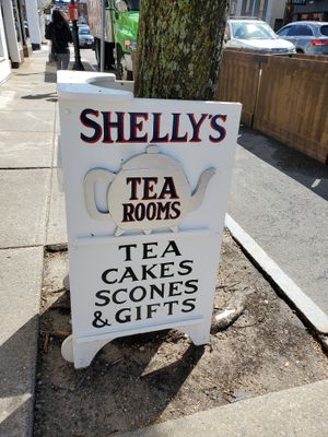  at Shelly's Tea Rooms in Plymouth