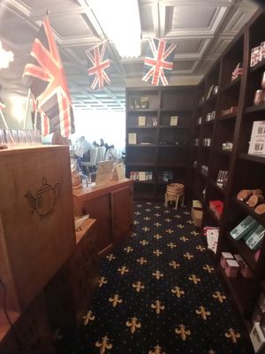 Vegan tea cakes and scones as well as oat milk at Shelly's Tea Rooms in Plymouth