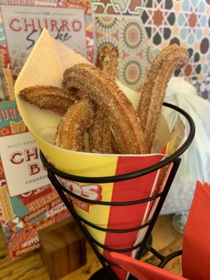 Regular portion (6 churros)   at Churro Boyz in Letchworth