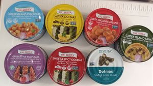 Imported Greek products that are vegan at Ada's Natural Market & Cafe in Fort Myers