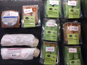 Several vegan sandwiches at Ada's Natural Market & Cafe in Fort Myers
