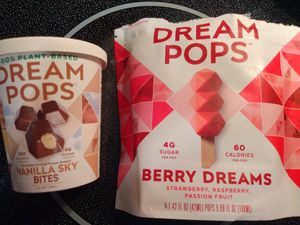 Some frozen desserts from Dream Pops at Ada's Natural Market & Cafe in Fort Myers