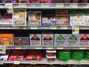 Some of the vegan items at Ada's Natural Market & Cafe in Fort Myers