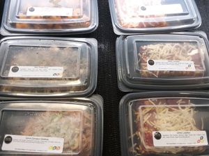 Vegan prepared meals such as lasagna. at Ada's Natural Market & Cafe in Fort Myers