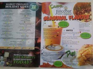 Some of their holiday offerings at Ada's Natural Market & Cafe in Fort Myers