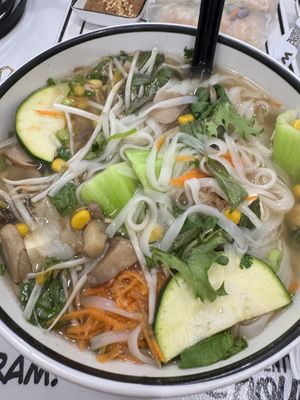 Veggie pho bowl  at Twenty Pho Hour in Orlando