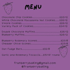  at Franberry Baking in Ottawa