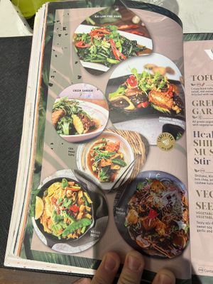 Menu  at Spice Market in Fremantle