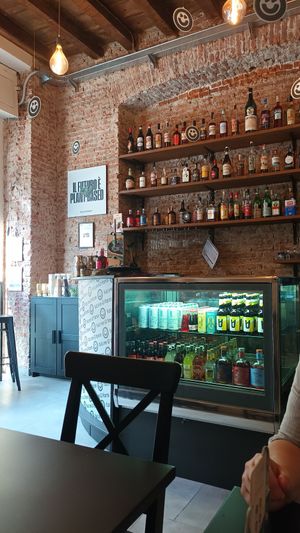 The restaurant from the inside at 3B - Burger Beer Bitter in Milan